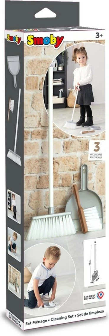 Set pastrimi lodër Smoby 7600330323, plastikë, kafe/gri/bardhë