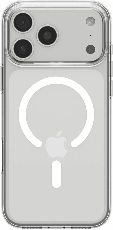 Mbështjellës Spigen Liquid Crystal MagSafe për iPhone 17 Pro, Transparent dhe Bardhë