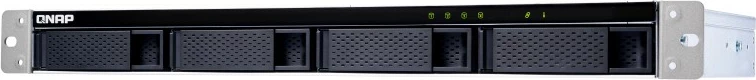 Kasë QNAP TL-R400S 4-bay, 1U rackmount, SATA JBOD, e zezë/gri