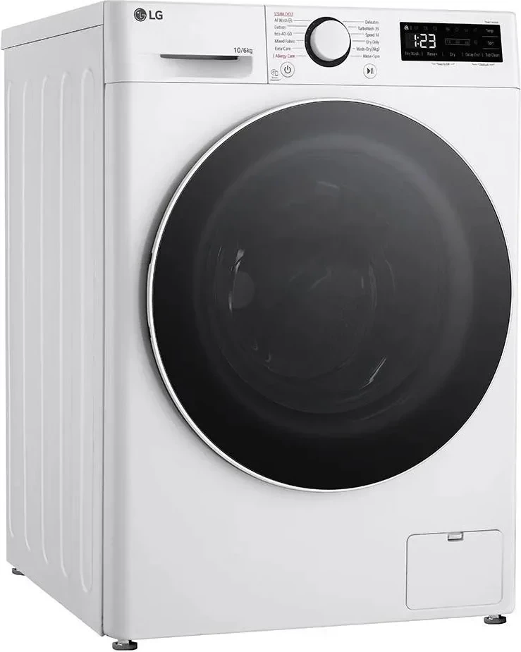 Lavatrice-tharëse LG F4DR510S0W 10/6 kg 1400 rpm me avull, AI DD, TurboWash360°