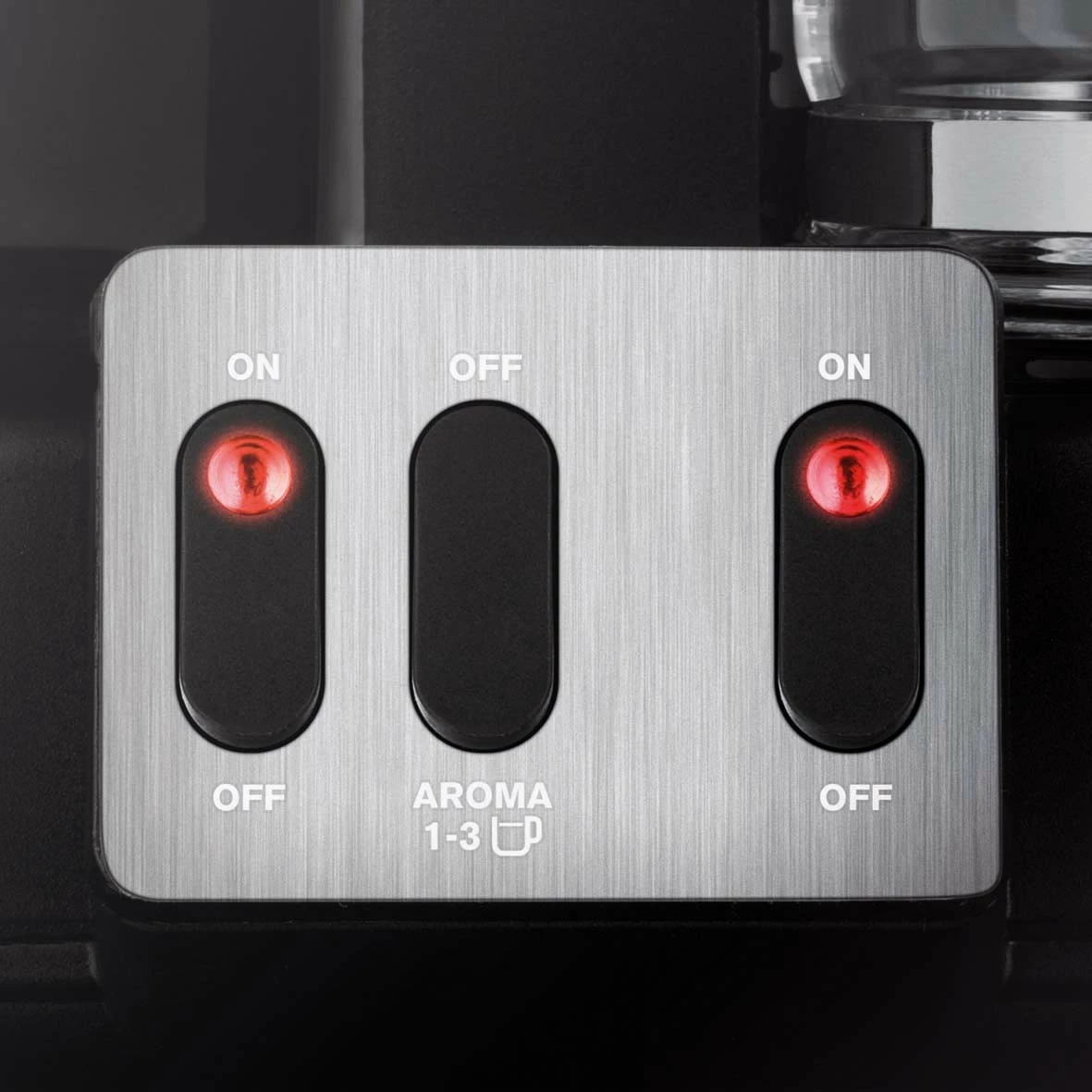 Aparat kafeje Krups 8508 Duothek Plus, 10 filxhanë, manual, i zi