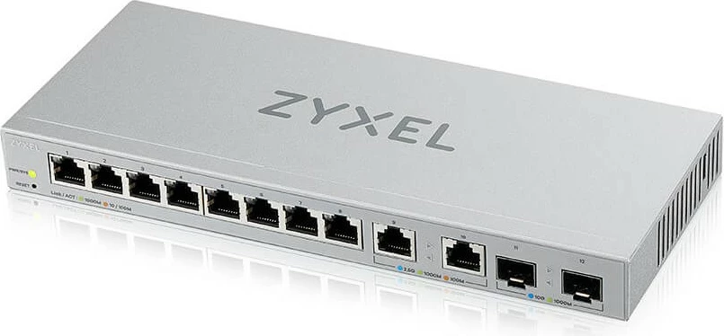 Switch Zyxel XGS1210-12, Managed, Gigabit Ethernet (10/100/1000), Full duplex