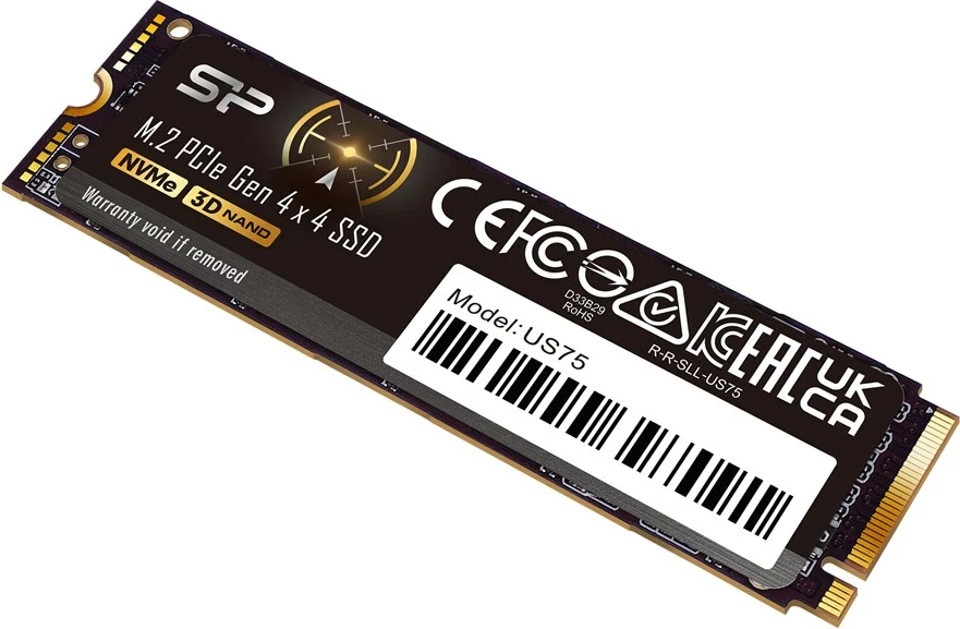 SSD Silicon Power US75, 4 TB, M.2, PCI Express 4.0, i zi