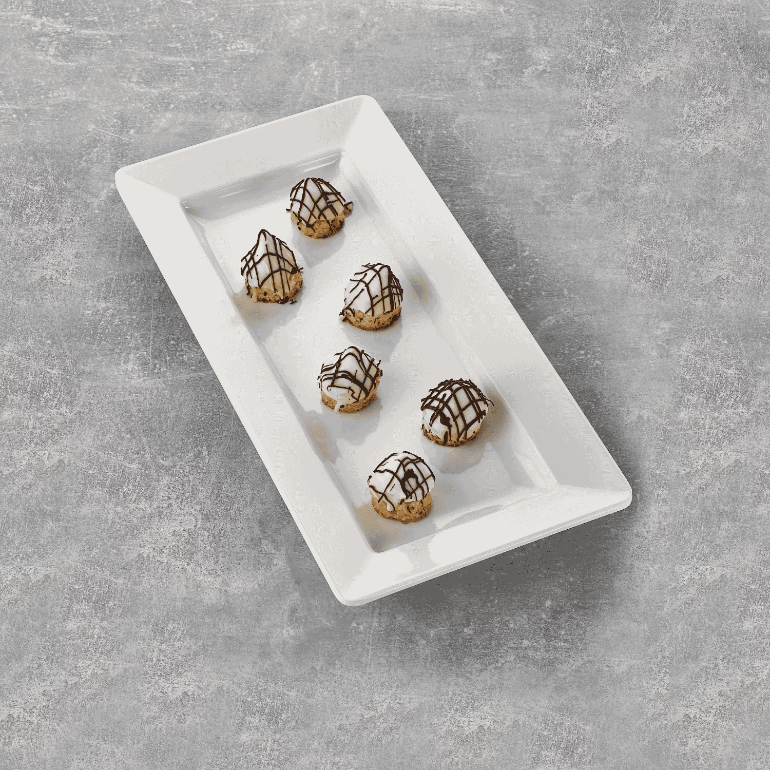 Tabaka GN 1/4, Fine Dine, melaminë, 265x162 mm, e bardhë