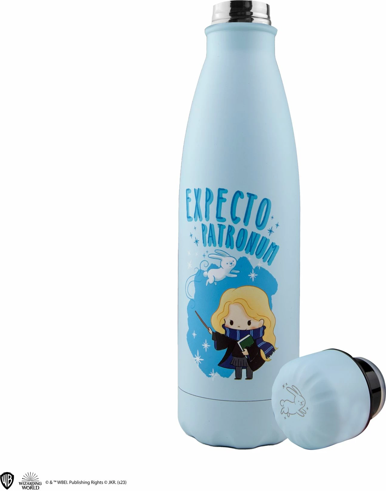 Shishe termike Cinereplicas Harry Potter Luna's Patronus 500 ml inox, kaltër e hapur