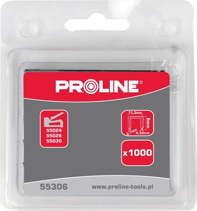 Sponka tip A/53 PROLINE 55314 14 mm (11.3 x 0.7 mm) 1000 copë