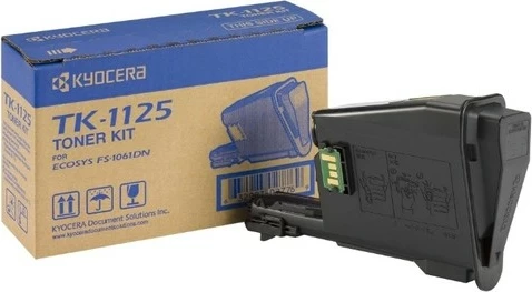 Toner Kyocera TK-1125, 2100 faqe, E zezë