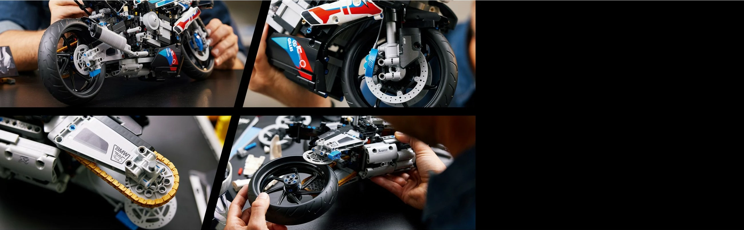 Set ndërtimi LEGO Technic BMW M 1000 RR, 1921 pjesë, shumëngjyrësh