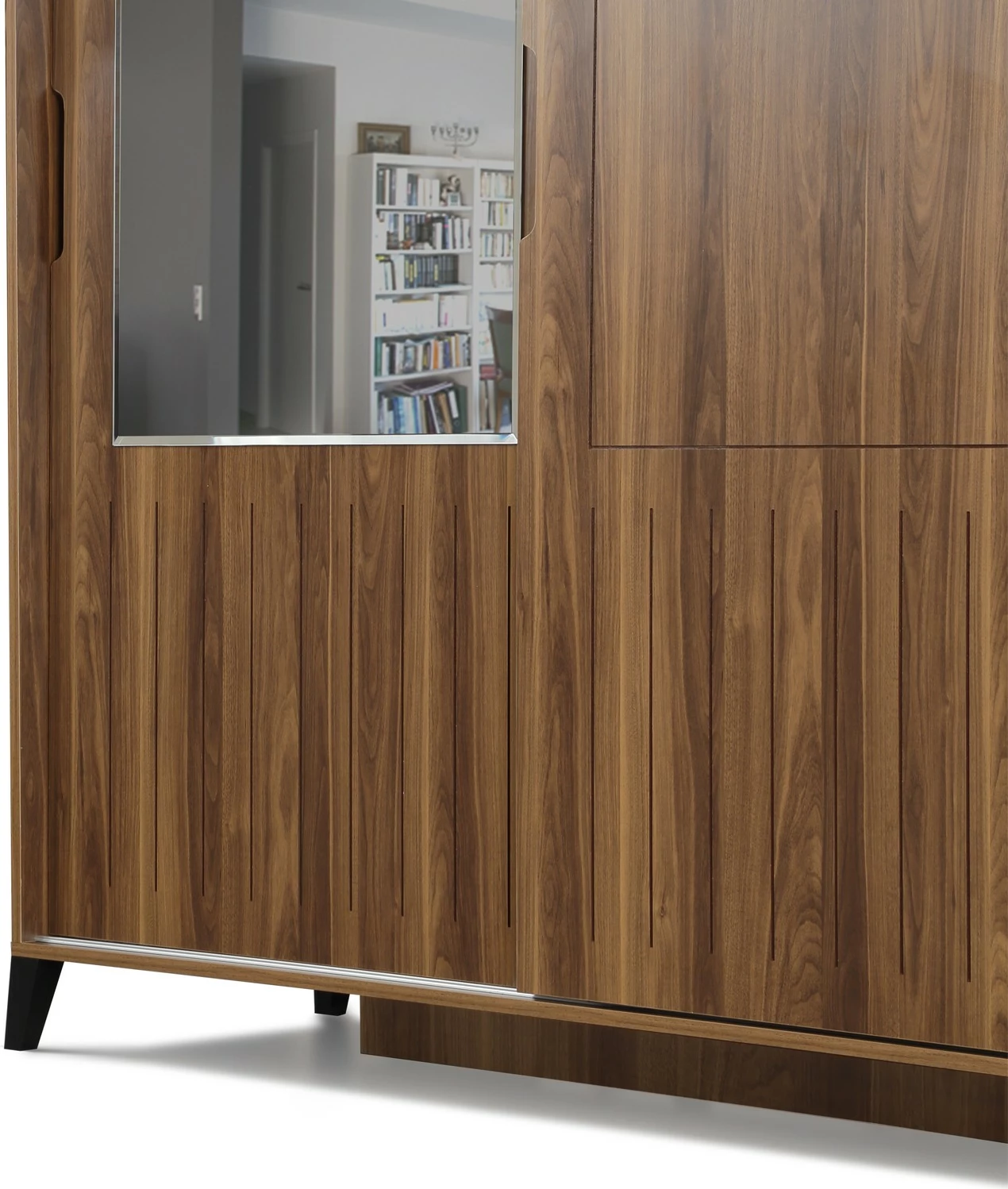 Dollap Hanah Home, Pasific Home Fuga 150, ngjyrë arre, me pasqyrë