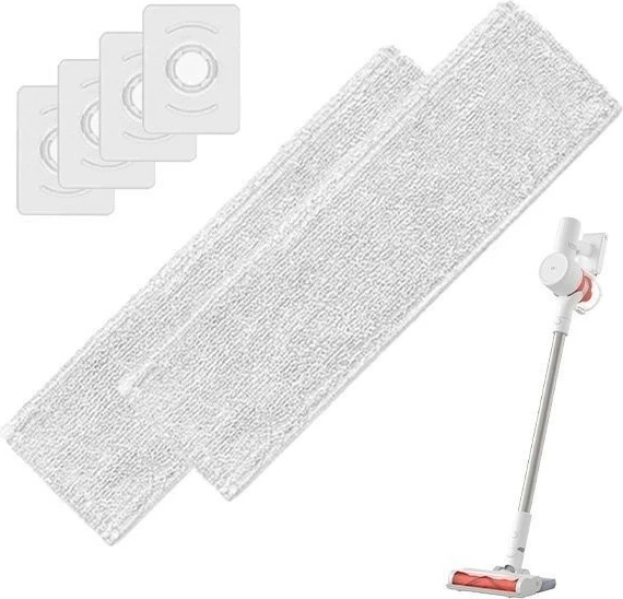Mop rezervë Xiaomi G10, microfiber, e bardhë, set