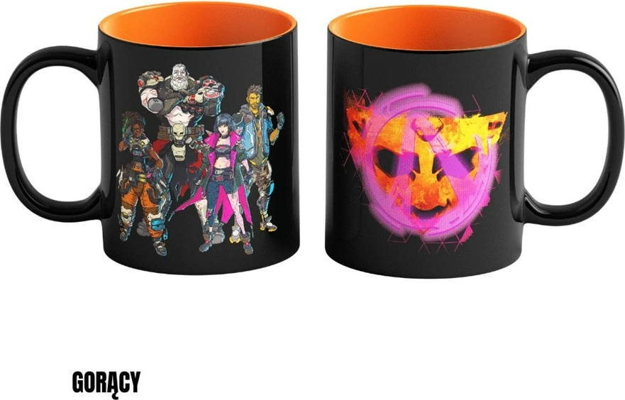 Filxhan qeramike Good Loot Borderlands 4 Vault Keeper Glitch 450 ml, zi/portokalli