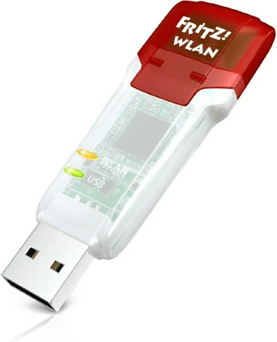 USB Adapter AVM FRITZ!WLAN Stick AC 860, 866 Mbit/s, i kuq