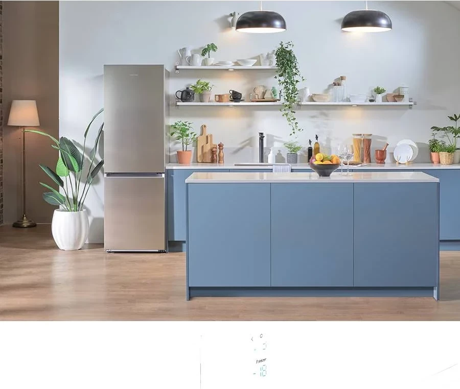 Frigorifer i kombinuar Samsung RB34C602ES9/EK, 344L, No Frost, Wi‑Fi, Klasa energjisë E, Inoks