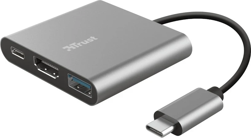 USB Trust Dalyx 3.2 Gen 1 (3.1 Gen 1) Tip-C 5, i zi, alumin