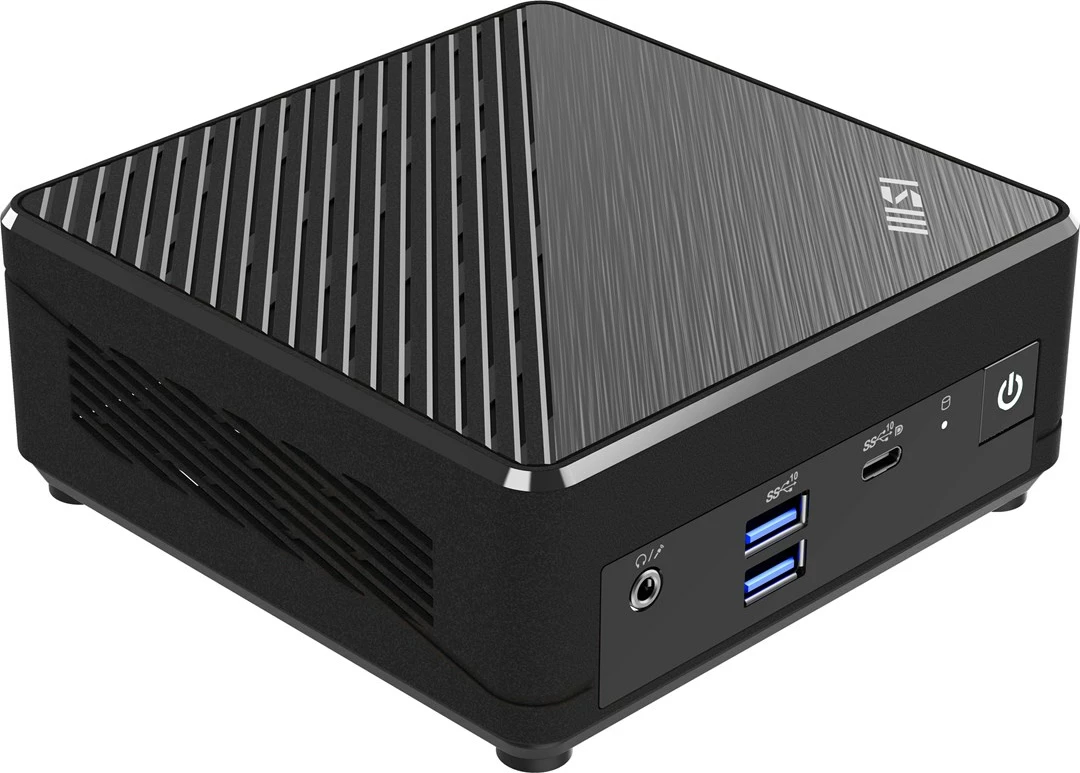 Kasë MSI Cubi N ADL S-098EU, Intel N200, 4 GB RAM, 128 GB SSD, Windows 11 Pro, e zezë
