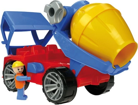 Lodër betoniere Lena 29 cm, plastikë, shumëngjyrëshe, me figurë