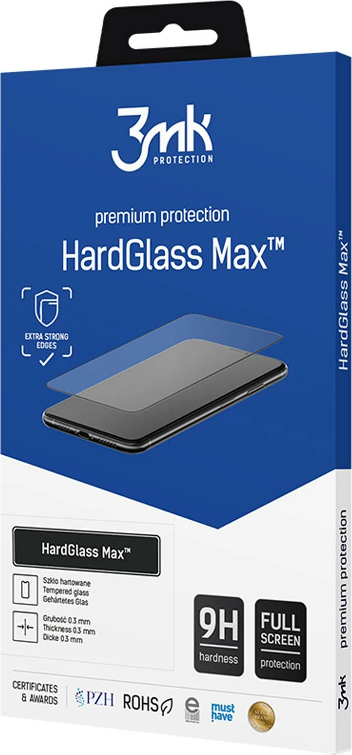 Xham i temperuar 3mk HardGlass Max për Samsung Galaxy S20 Ultra 5G
