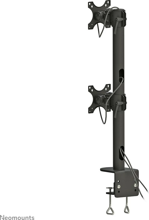 Krah monitori Neomounts FPMA-D960DVBLACKPLUS, Clamp, 15 kg, 49", i zi