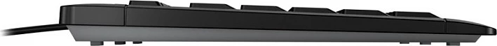 Tastierë Cherry STREAM, me kabllo, full-size, USB, QWERTY portugalisht, e zezë/gri