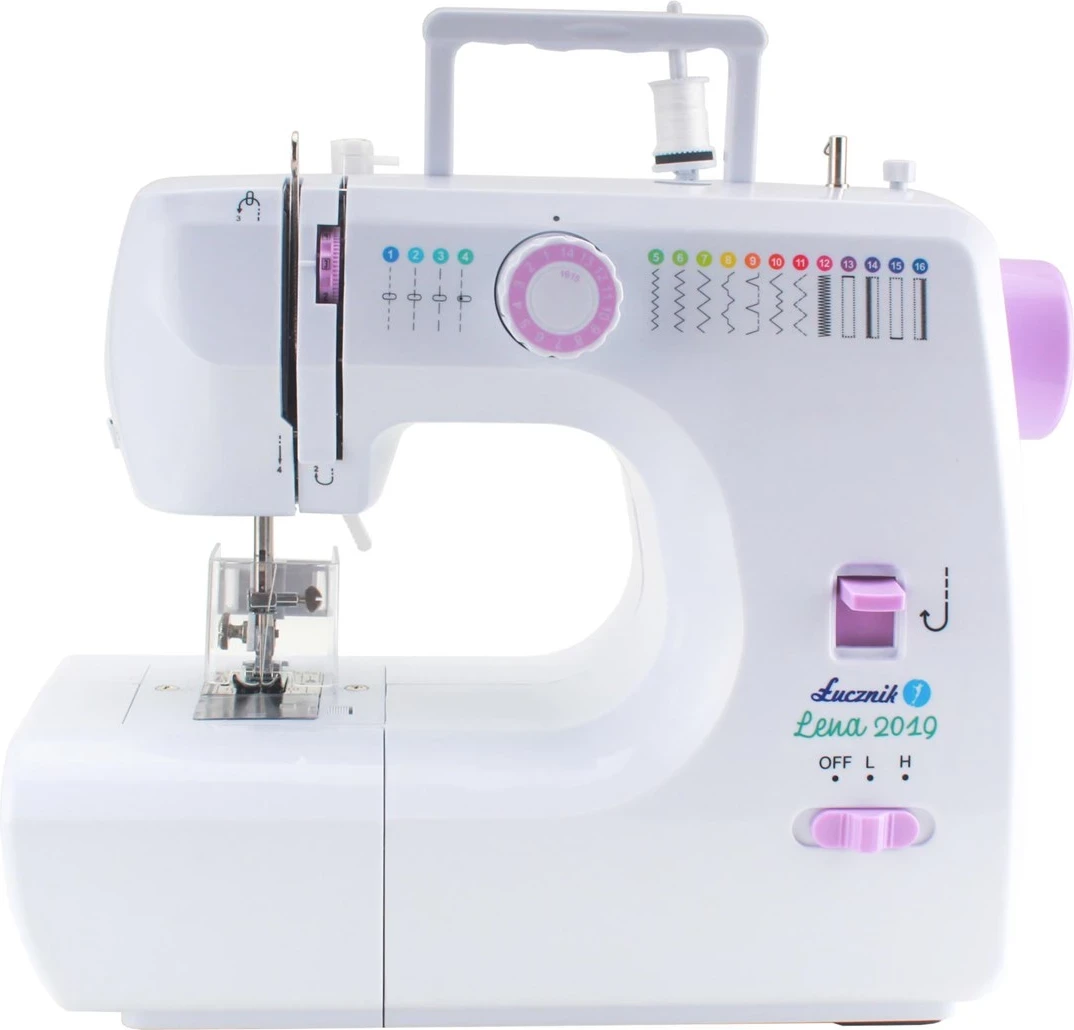 Makinë për qepje Łucznik Lena, e bardhë