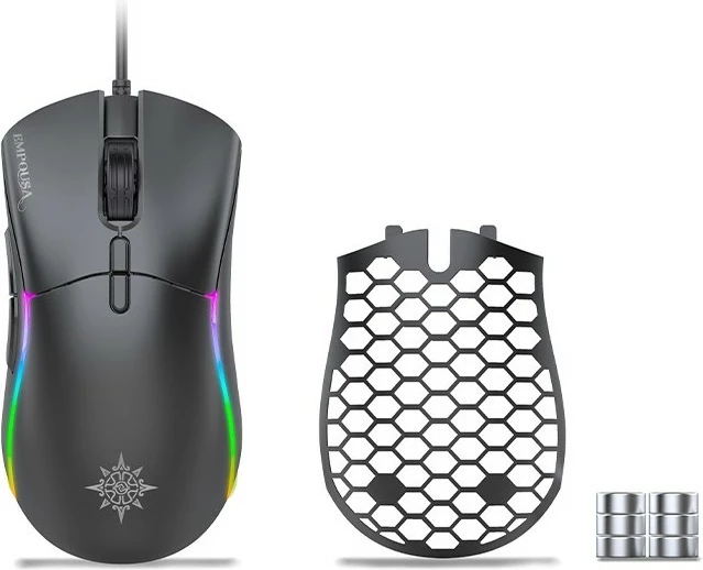 Maus gaming Inca IMG-GT20, 10000 DPI, RGB, 7 butona, USB, i zi