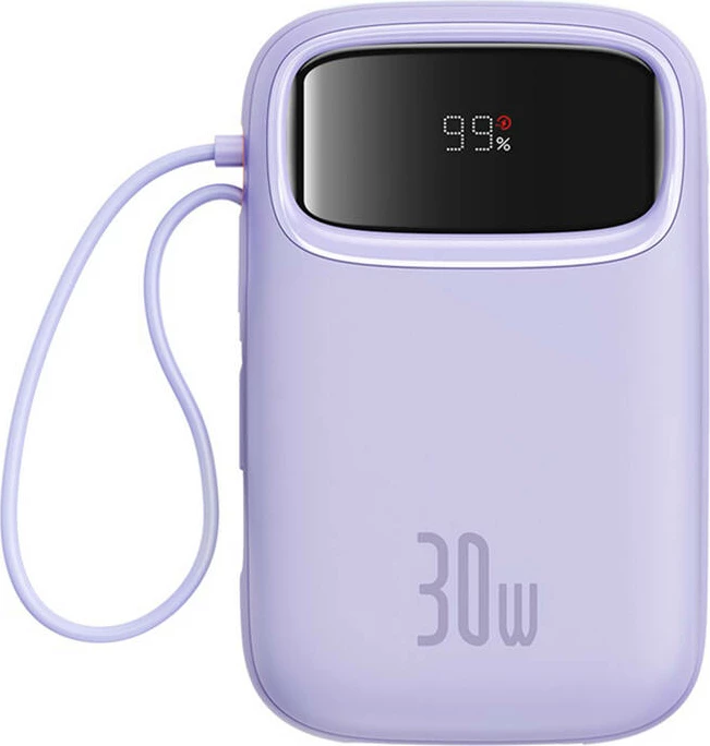 Powerbank Baseus QPow 2, 10000mAh, 30W, 2xUSB-C, vjollcë