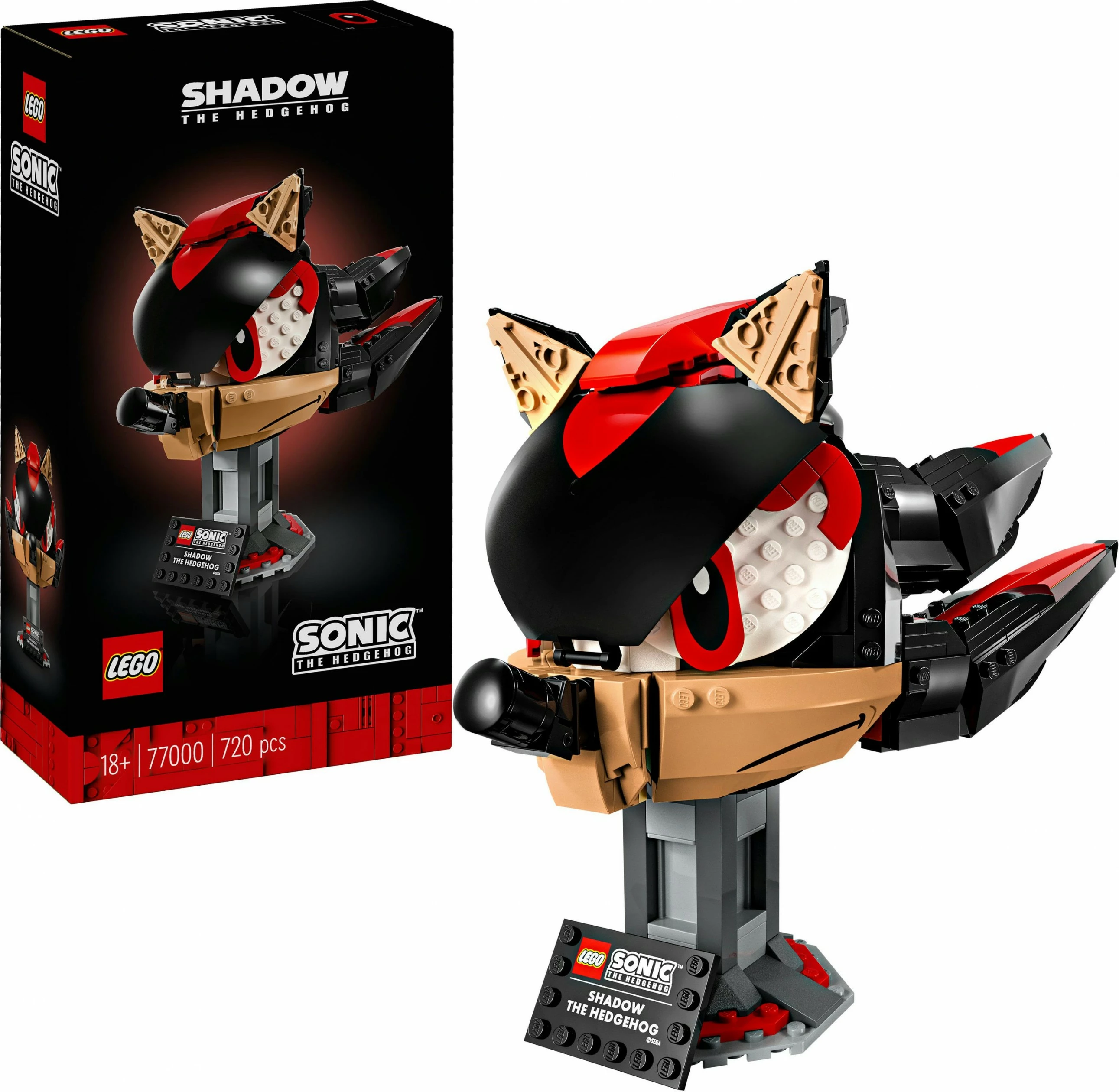 Set ndërtimi LEGO Shadow the Hedgehog 77000, 720 pjesë, multikolor