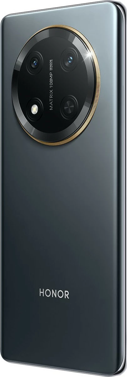 Celular Honor Magic7 Lite, 8 GB, 256 GB, 108 MP, Android 14, Ngjyrë e zezë, Titanium