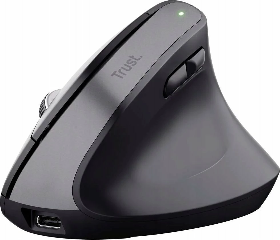 Maus vertikal Trust Bayo+ 25146, 2400 DPI, wireless, 6 butona, i zi