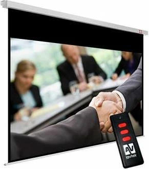 Ekran elektrik Avtek Business Electric 300P, 300x227 cm, 16:10, i bardhë, me telekomandë