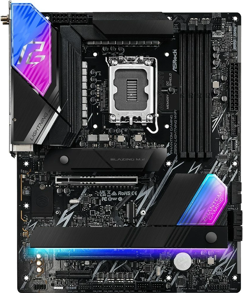 Pllakë amë ASRock Z890 Lightning WiFi, Socket 1700, ATX
