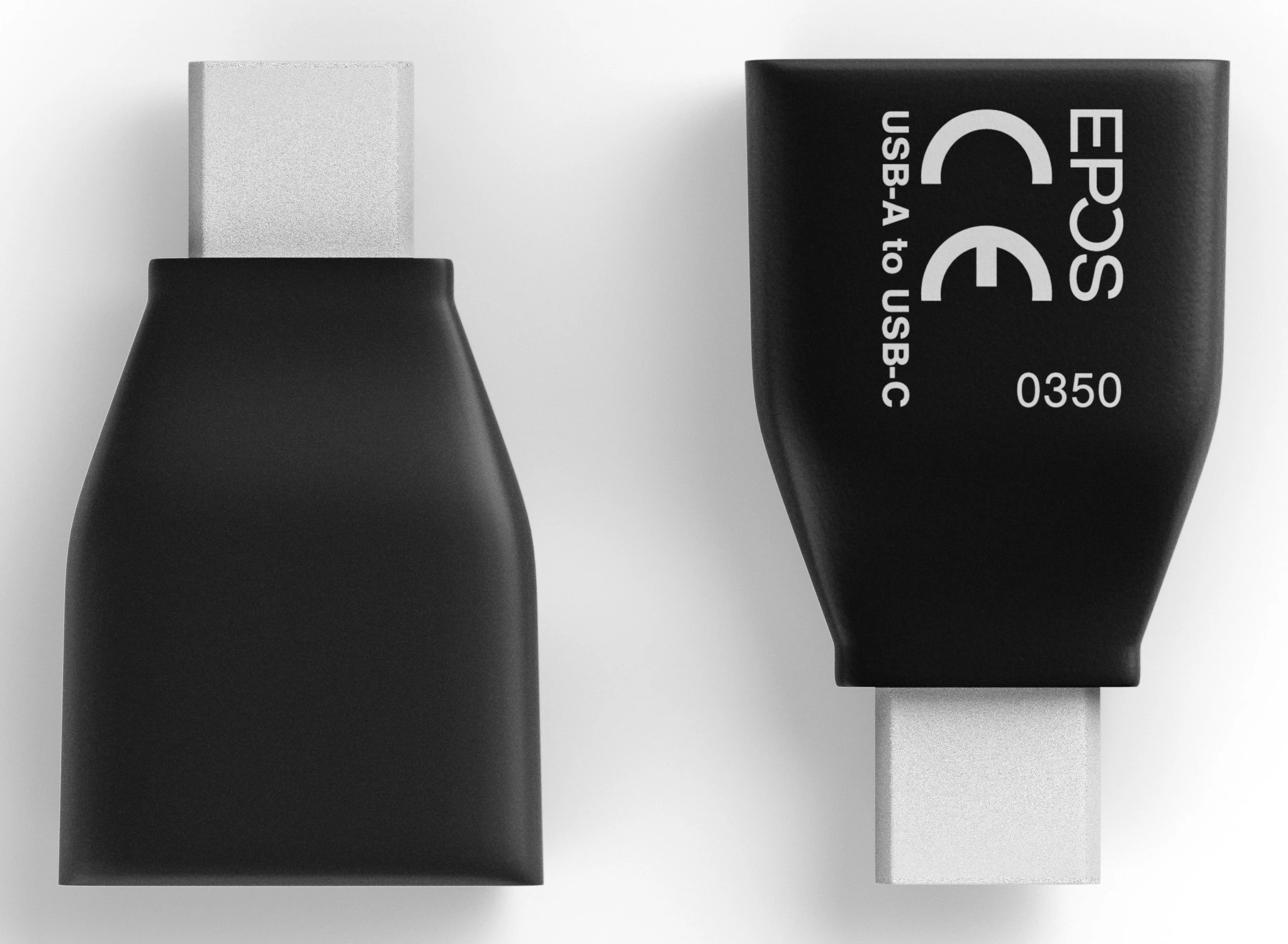 Adapter USB-A në USB-C EPOS, i zi