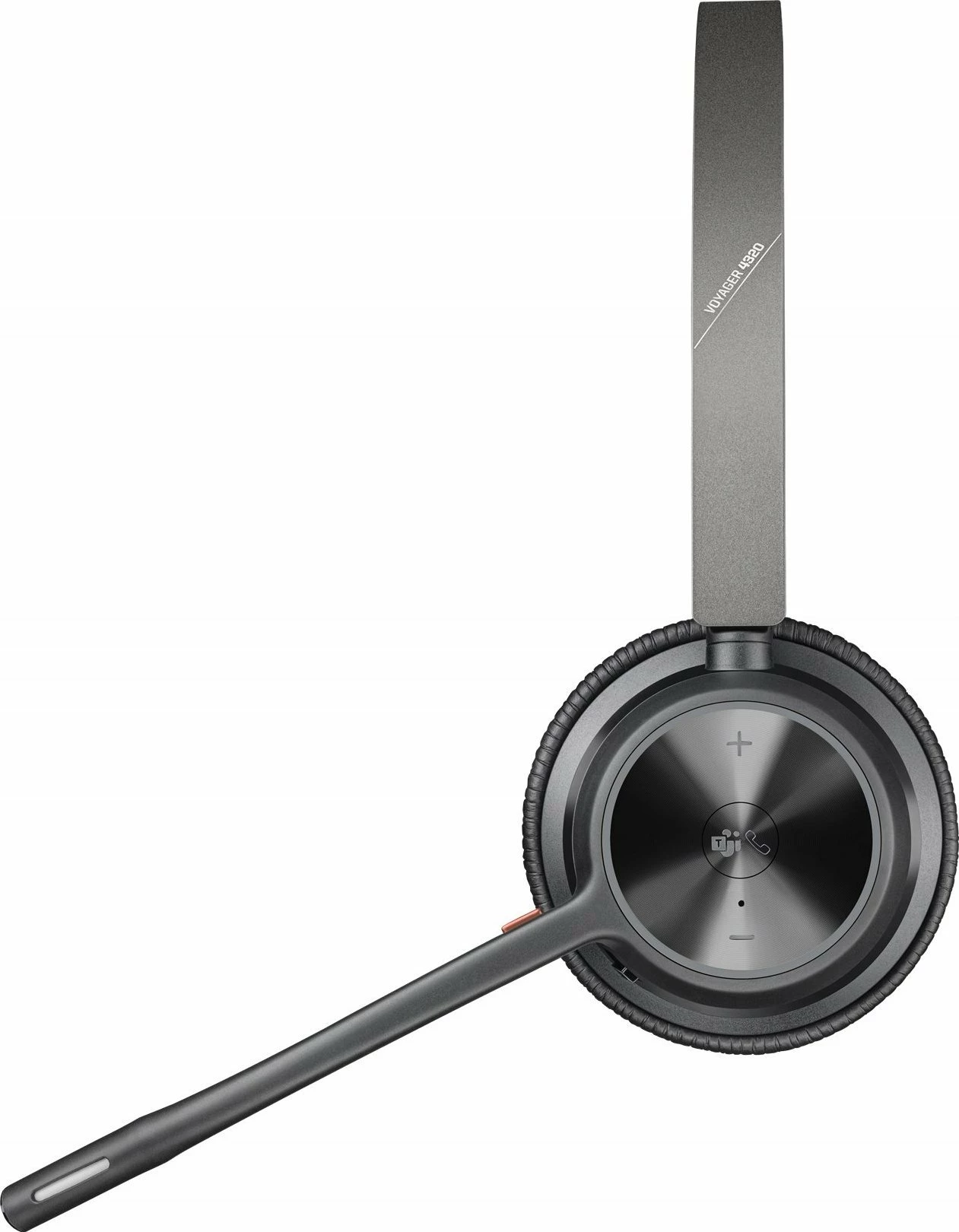 Kufje me mikrofon Poly Voyager 4320 (77Z00AA) Bluetooth 5.1, over-ear, stereo, të zeza, me BT700 adapter + karikues