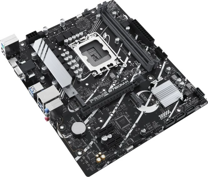 Pllakë amë ASUS PRIME B760M-K, Intel, LGA 1700, DDR5, 96 GB