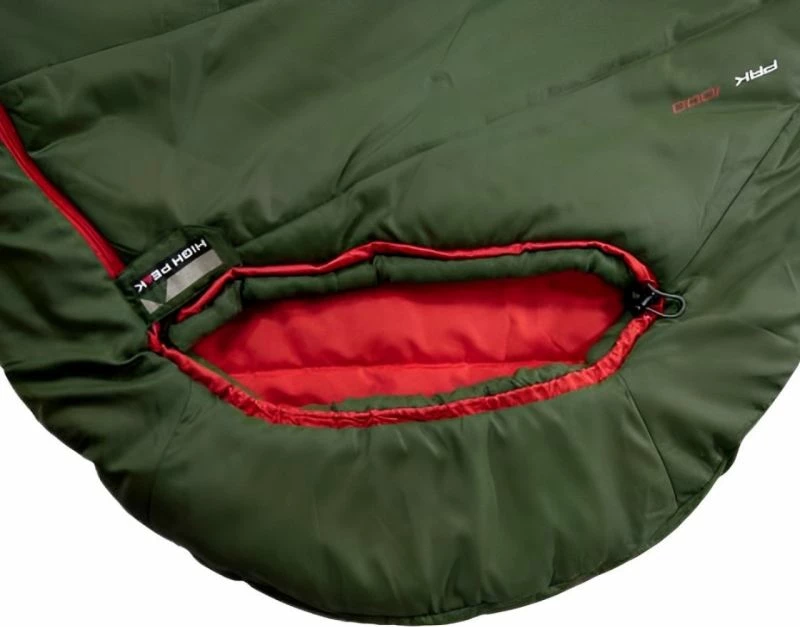 Thes gjumi High Peak unisex, i kuq i gjelbër
