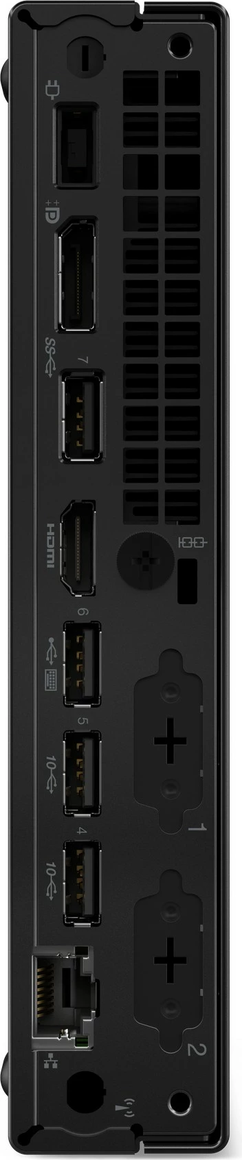 Kompjuter Lenovo ThinkCentre M70q Tiny G5, i5 13400T, 16GB RAM, 256GB SSD, pa sistem operativ, zi