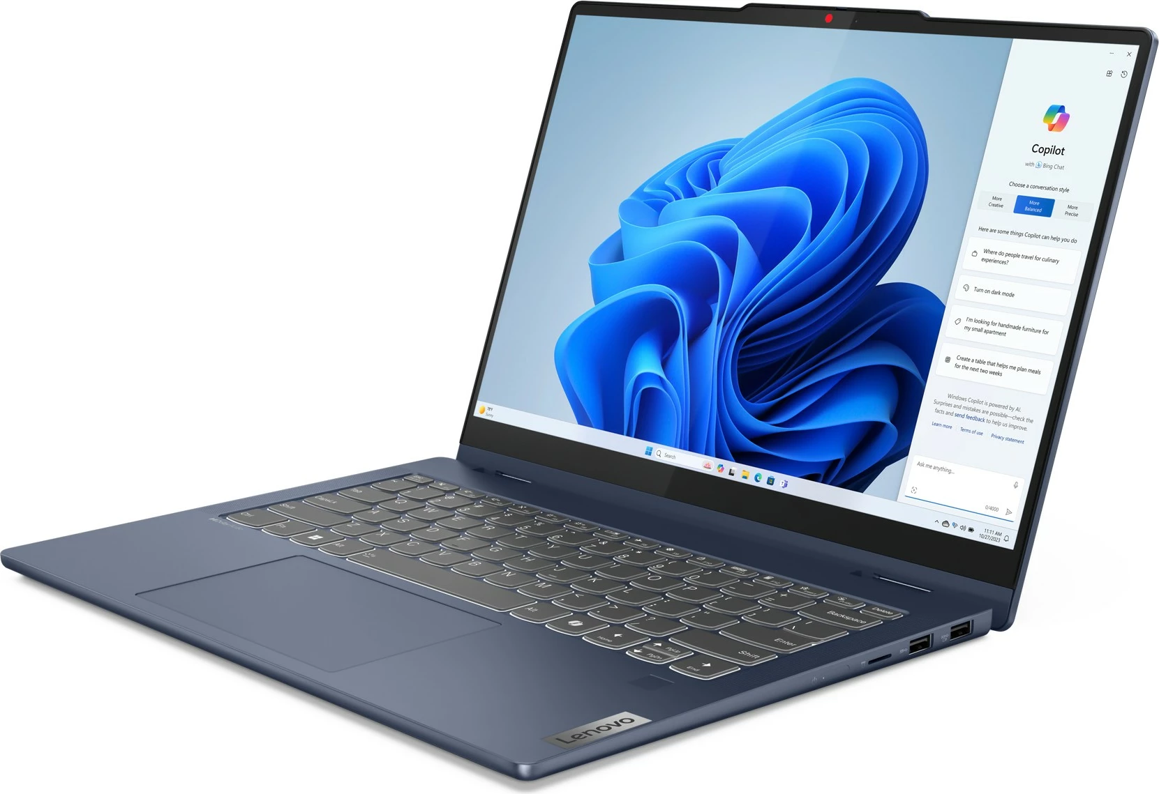 Laptop Lenovo IdeaPad 5 14IRH9, i5, 16GB, 512GB, 14 inç, blu