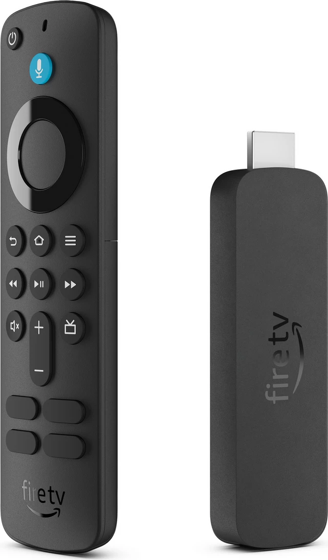 Dongle Smart TV, Amazon, Fire TV Stick 4K Gen 3 B0CJKTWTVT, 4K streaming me telekomandë zëri Alexa, e zezë