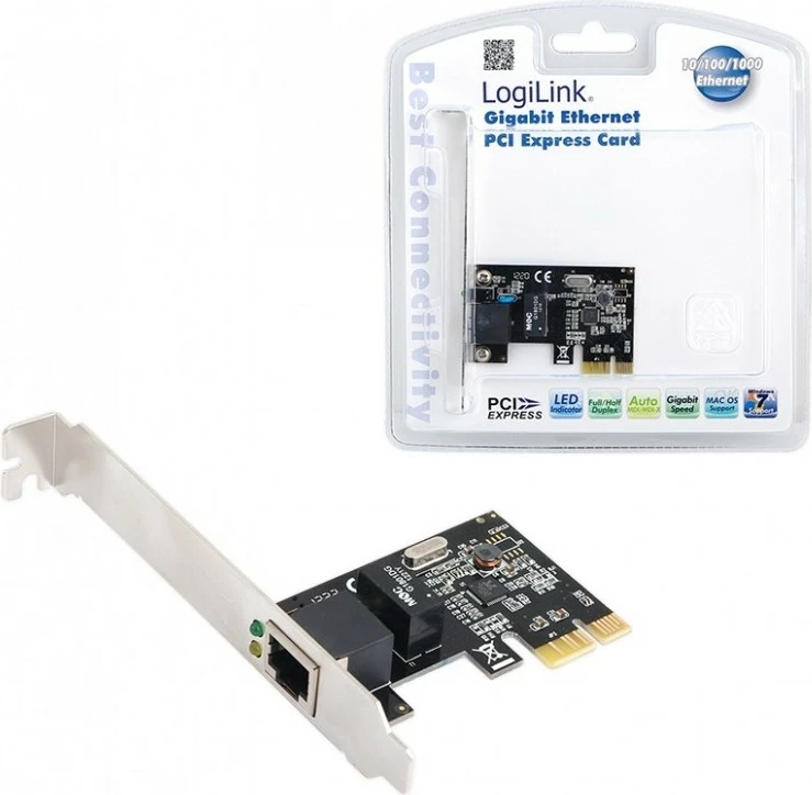 Kartë PCI Express Gigabit LogiLink, Ethernet