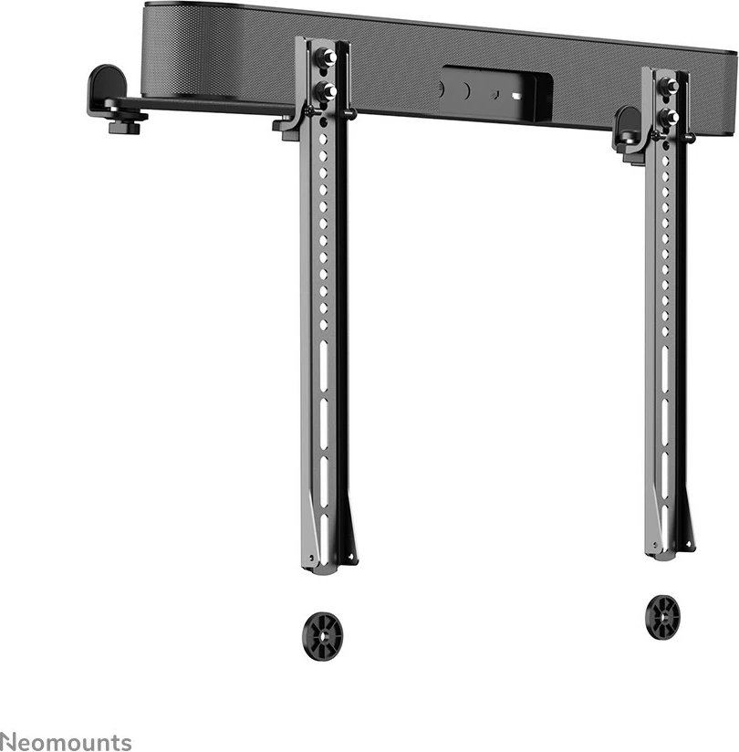 Mbajtës universal videobar/soundbar Neomounts AWL29-650BL1, çelik, 15 kg, i zi