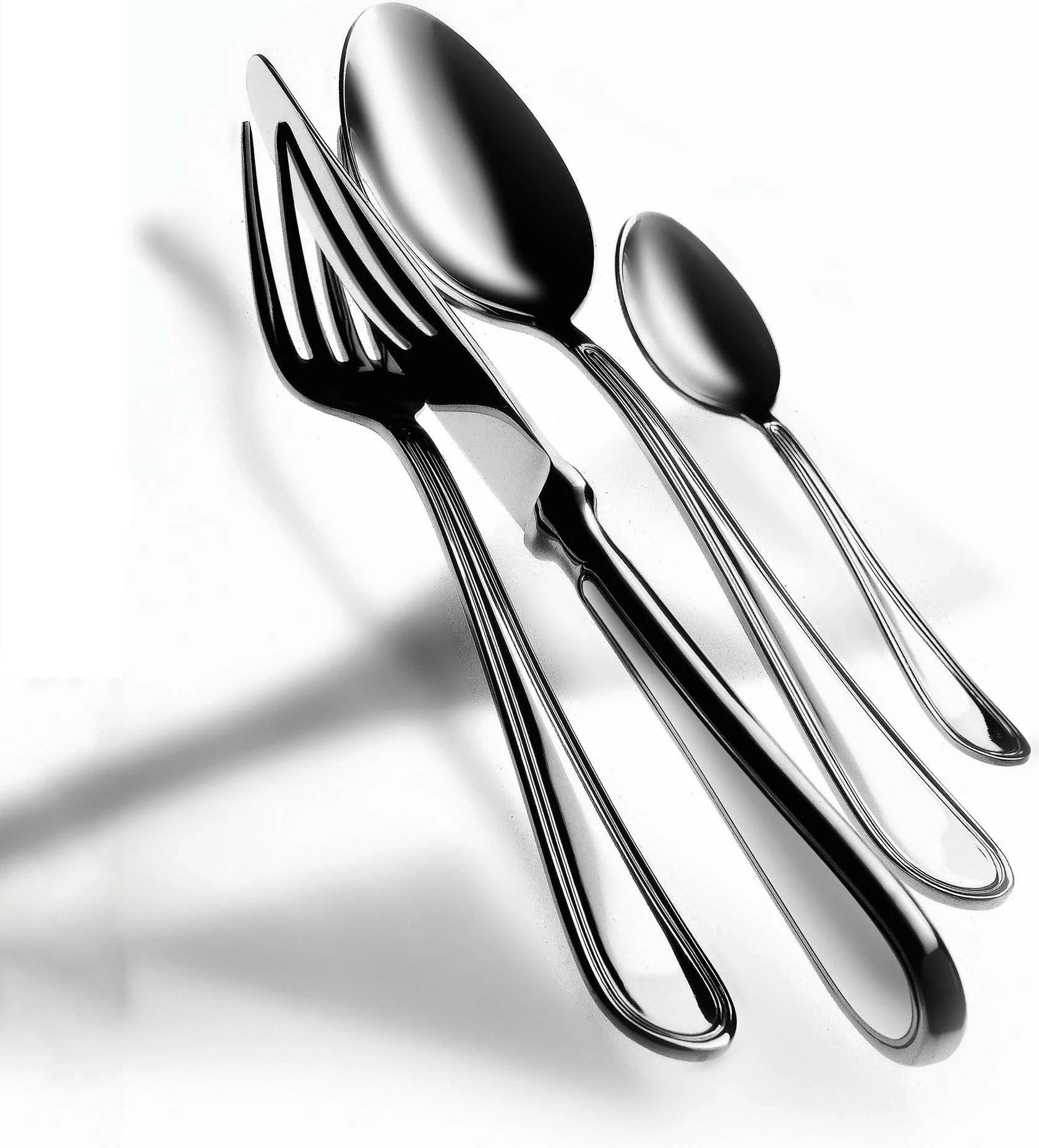 Thikë ëmbëlsirash Mepra Norma dore e zbrazët çelik inox 18/10 2.5 mm argjendtë