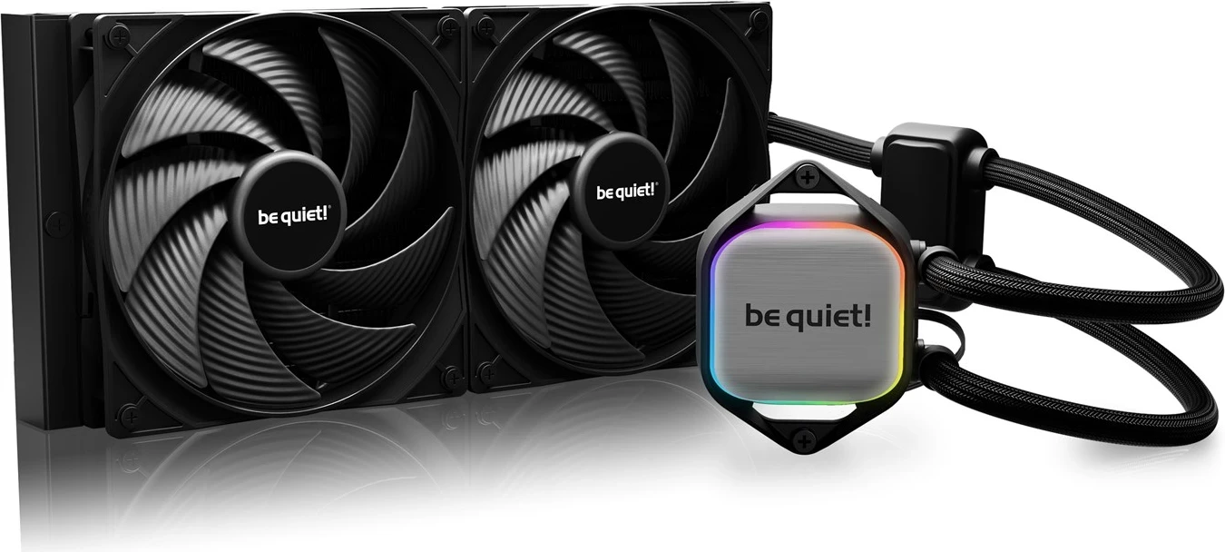 Ftohësi i lëngshëm për procesor be quiet! Pure Loop 2, 280mm, 14 cm, i zi