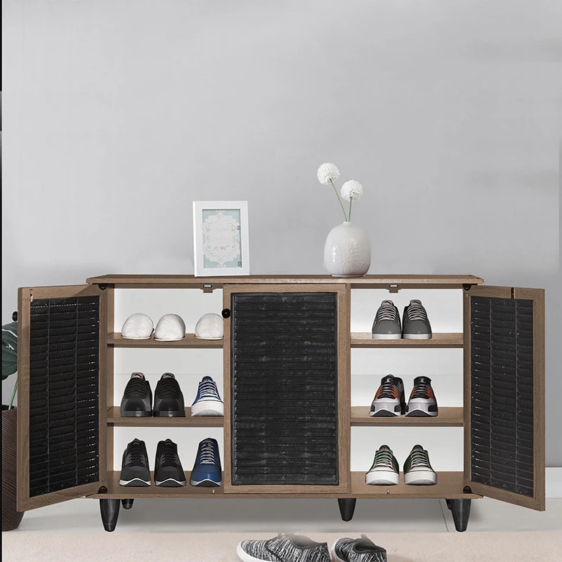 Dollap këpucësh Ronan ngjyrë arre 105x35x.66cm