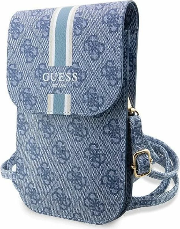 Çantë dore Guess GUWBP4RPSB, blu