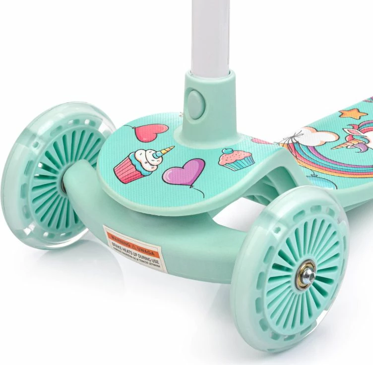 Trotinetë për fëmijë Meteor, e gjelbër