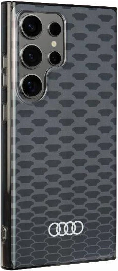 Mbështjellës Audi IML Stitching Pattern MagSafe për Samsung Galaxy S24 Ultra S928, i zi