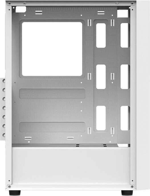 Kasë Darkflash A290, Middle Tower, me 3 ventilatorë ARGB, e bardhë