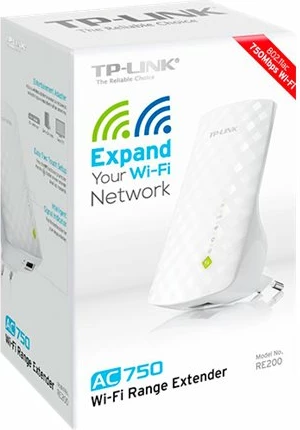 Zgjatues Wi-Fi TP-Link RE200, Dual Band, 750 Mbps, i bardhë