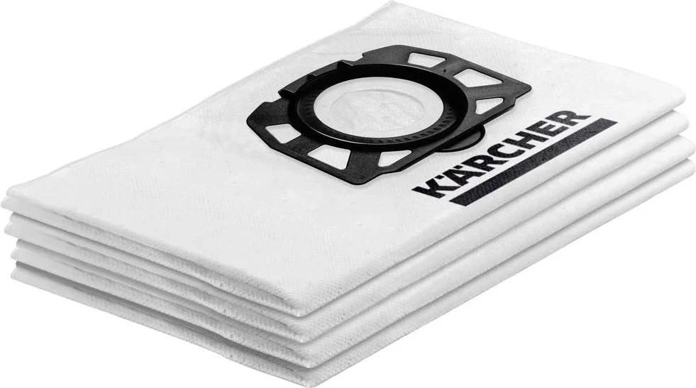 Qese filtri flisi, Karcher, 2.863-314.0, 3 shtresa, për WD 2 Plus/WD 3/KWD 1-3/SE 4001-4002, paketë 4 copë