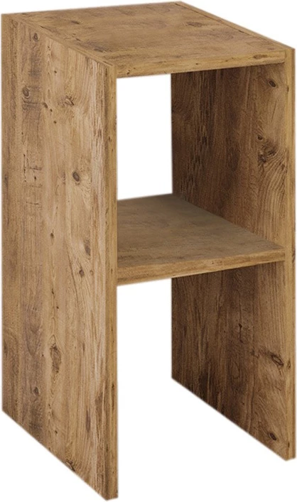 Komodinë anës krevati Deseo, ngjyrë lisi, 30x30x60cm